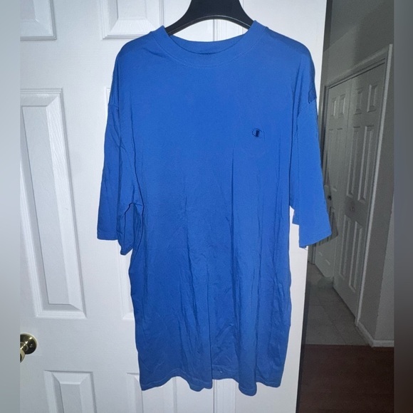 Champion Other - Champion Men's Large Blue Cotton T-Shirt Pre-Owned Excellent Condition